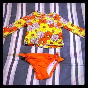 Infant 2pc Bathing Suit 0-3 months Gymboree